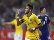 Bóng đá - Brazil - Nhật Bản: Siêu sao Neymar &amp; 2 quả penalty ngang trái