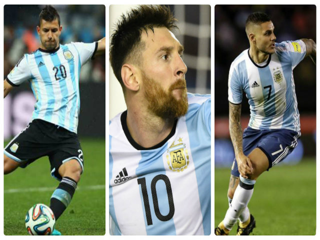 Bóng đá - Nga – Argentina: Mơ bộ ba hủy diệt Messi – Aguero – Icardi
