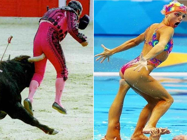 Tranh vui - Chỉ xem qua thôi đã thấy "thốn đến tận rốn"