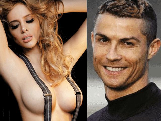 Đời sống Showbiz - Thánh nữ vòng 1 cuồng loạn siêu sao Ronaldo: Cứ nhớ nhung là "cởi"