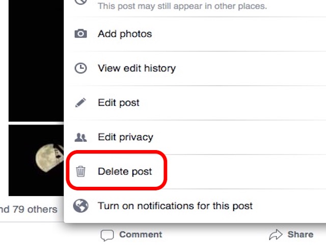 Công nghệ thông tin - 3 cách xóa status, hình ảnh trên Facebook khi nút "Delete" không còn