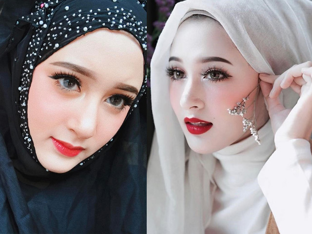 Bạn trẻ - Cuộc sống - "Hot girl Hồi giáo" đẹp hoàn hảo bất chấp khăn trùm đầu