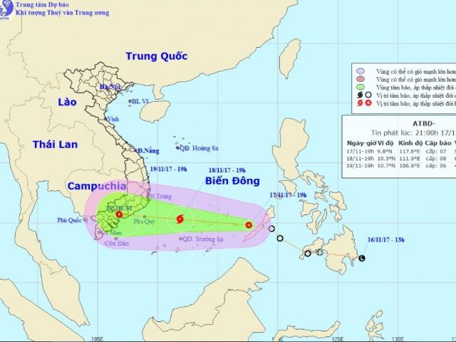Tin tức trong ngày - Áp thấp nhiệt đới sắp mạnh lên thành bão, TP.HCM họp khẩn