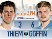 Thể thao - ATP Finals ngày 6: Uy lực “tiểu Federer”, kịch chiến vé thứ hai