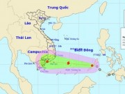 Tin tức trong ngày - Áp thấp nhiệt đới giật cấp 9 di chuyển “thần tốc” vào Biển Đông