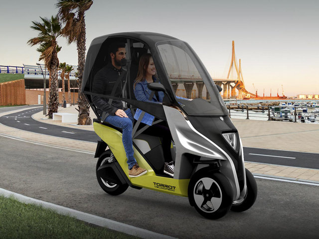 Thế giới xe - Xe mô tô ba bánh lai ô tô Torrot Velocipedo: Độc và dị