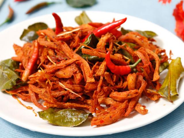 Ẩm thực - Mách chị em công thức làm khô gà lá chanh "chuẩn không cần chỉnh"