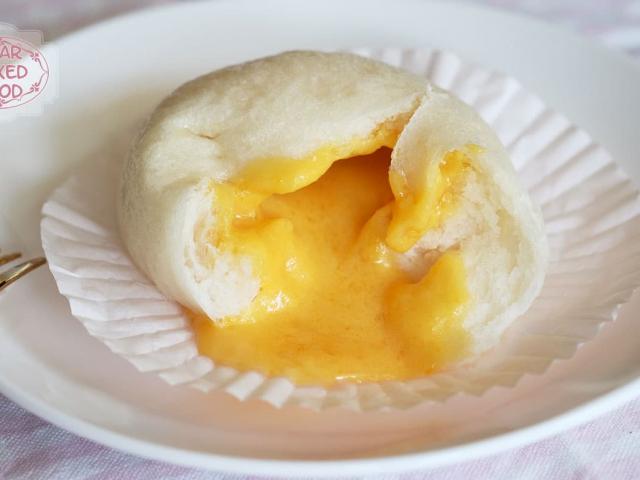 Ẩm thực - Công thức làm bánh bao kim trứng muối, món ăn vặt đang "hot rần rần"