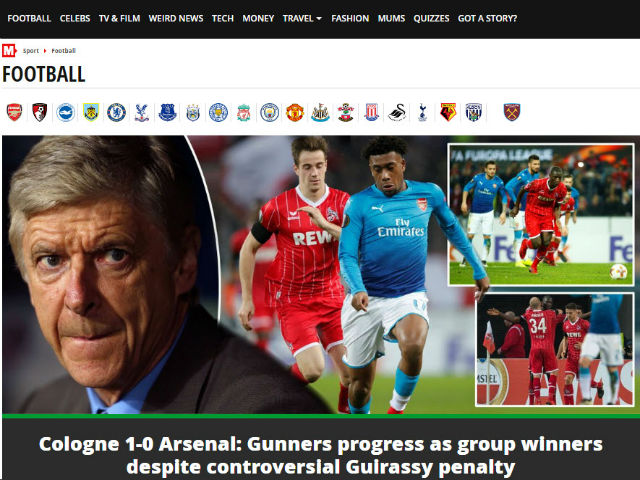 Arsenal thua sốc: Báo Anh chê tơi tả, rộ tin Wenger sắp "về vườn"