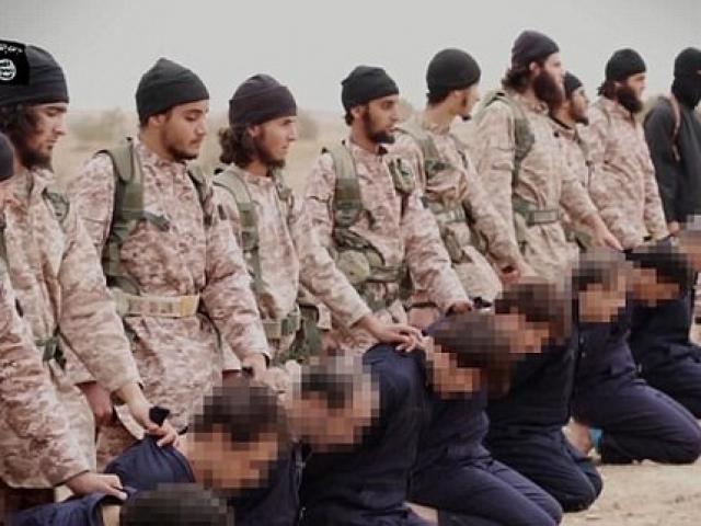 Mâu thuẫn nội bộ, IS đem một lúc 15 lính ra chặt đầu
