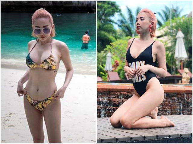 Người mẫu - Hoa hậu - "Quả bom sexy" Việt lại khiến mày râu nhức nhối với hình diện bikini