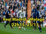 Bóng đá - Real Madrid – Malaga: Sự hưng phấn của Ronaldo, Benzema