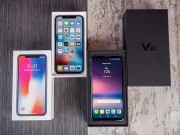 Thời trang Hi-tech - So sánh iPhone X và LG V30: So đôi đũa lệch