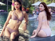 Người mẫu - Hoa hậu - Hoa hậu Phạm Hương bất ngờ tung ảnh bikini &quot;nóng rẫy&quot; đầu đông