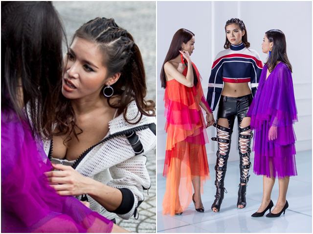 Người mẫu - Hoa hậu - "Cô giáo Tú" gây sốc với quần cái bang, rách từ trên rách xuống