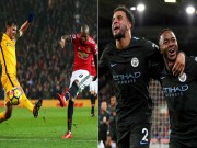 Bóng đá - MU - Mourinho chỉ biết tạt bóng, &quot;đầu hàng&quot; Man City sau lượt đi?