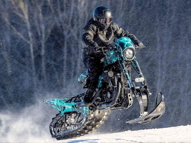 Thế giới xe - Harley-Davidson XL 1200 CX: "Sói hoang" trên cánh đồng tuyết trắng