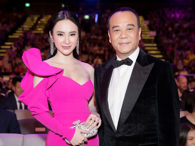 Angela Phương Trinh gợi cảm hội ngộ ”vua hài TVB” Âu Dương Chấn Hoa