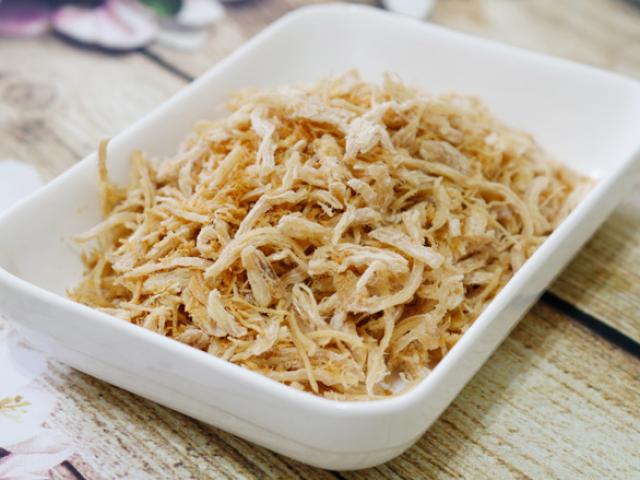 Ẩm thực - Cách làm ruốc thịt gà để dành ăn xôi, "cứu đói" những ngày bận rộn