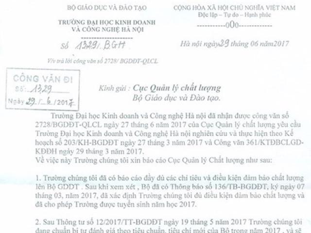 Giáo dục - du học - Hai trường ĐH "phản pháo" vì bị cho là từ chối kiểm định chất lượng