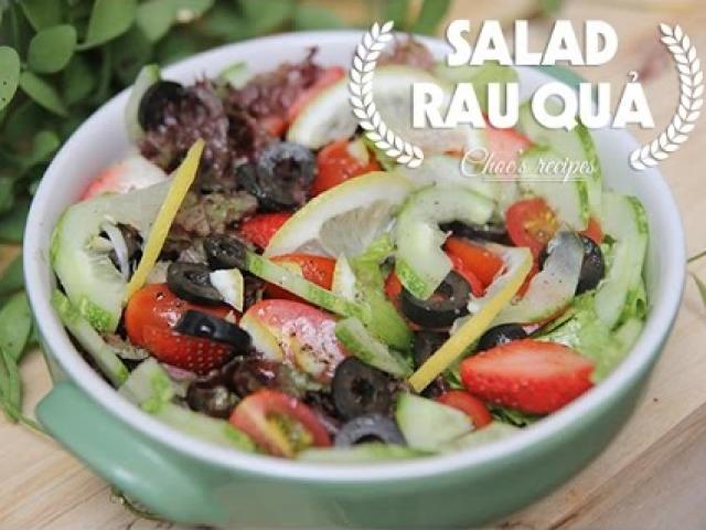 Ẩm thực - Cách làm salad rau xanh ăn "thả ga" mà không béo