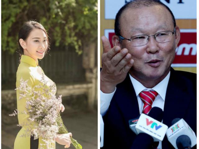Bóng đá - Á hậu Vân Quỳnh lo cho Park Hang Seo, thấp thỏm vì Tuấn Anh