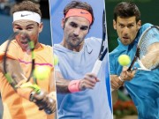 Thể thao - Đua số 1 tennis 2018: Nadal, Federer khó cản &quot;Vua Djokovic&quot;