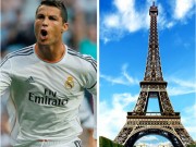 Bóng đá - Ronaldo nhắm siêu kỉ lục cúp C1 vượt Messi, nhận QBV trên... tháp Eiffel