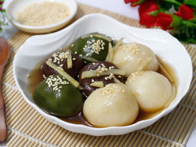 Ẩm thực - Sáng mùa đông có bát chè trôi nước ngọt ngào, nóng hổi là nhất!