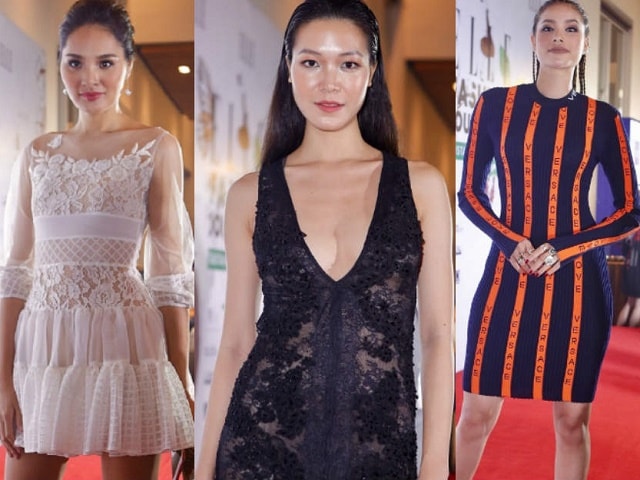 Người mẫu - Hoa hậu - Phạm Hương xỏ khuyên mũi, Thùy Dung mặc xuyên thấu