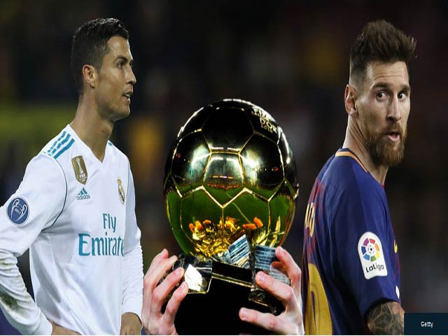Bóng đá - Điểm số bầu Quả bóng Vàng 2017: Ronaldo vượt trội Messi, gần gấp 3 Neymar