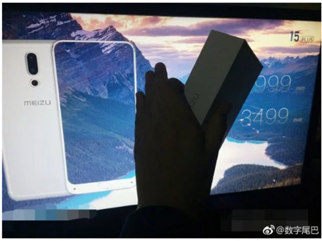 Thời trang Hi-tech - Meizu 15 Plus lộ thiết kế, giá 10 triệu đồng