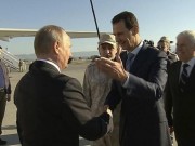 Thế giới - Putin bất ngờ đến Syria ăn mừng chiến thắng IS