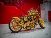 Thế giới xe - Ngắm “núi vàng di động” Harley Davidson Custom