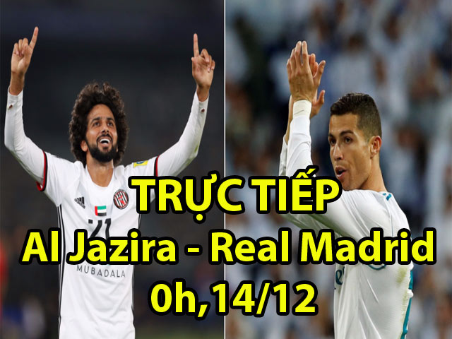 Các giải bóng đá khác - Chi tiết Al Jazira - Real Madrid: Người hùng từ ghế dự bị (KT)