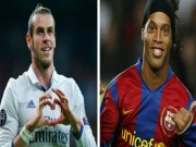 Bóng đá - Khoảnh khắc thiên tài Real – Barca: “Viên đạn” Gareth Bale đấu &quot;tia chớp&quot; Ronaldinho