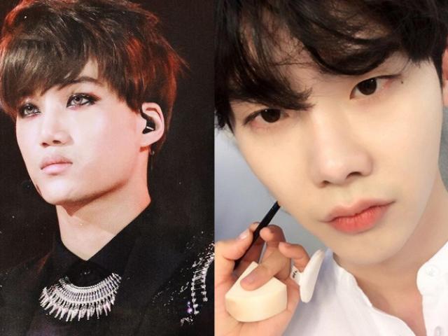 Làm đẹp - Khi các nam thần xứ củ sâm phấn son quá tay nhìn đến giật mình