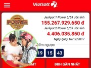 Tin tức trong ngày - Xổ số Vietlott: Hôm nay, jackpot 1 của Power 6/55 sẽ lập kỷ lục 160 tỉ