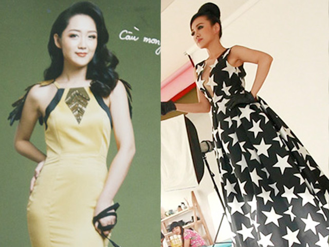 Người mẫu - Hoa hậu - Hoài Anh đọ sắc cùng BTV trẻ nhất của bản tin Thời sự