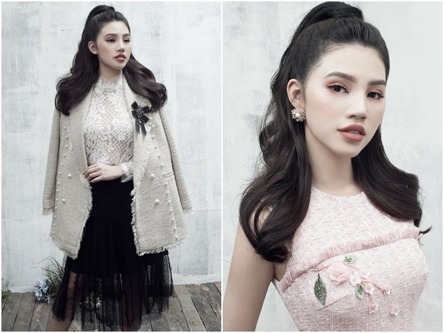 Người mẫu - Hoa hậu - "Tiểu thư hội con nhà giàu" gợi ý váy tiểu thư mùa lạnh