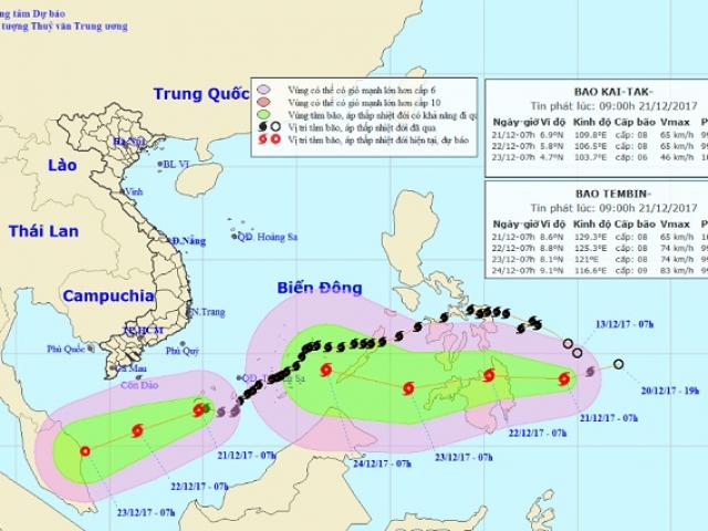 Bão số 15 chưa tan, Biển Đông lại sắp đón bão mới