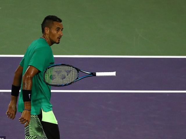 Thể thao - "Gã điên" tennis, Nick Kyrgios: Chuyên đập vợt, chửi trọng tài, dọa đối thủ
