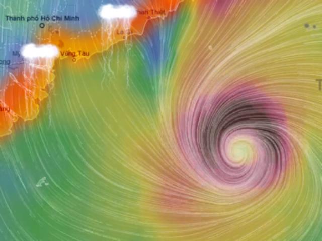 Bản tin bão 18h: Bão “Trâu Mộng” tăng cấp, hướng vào Nam Bộ