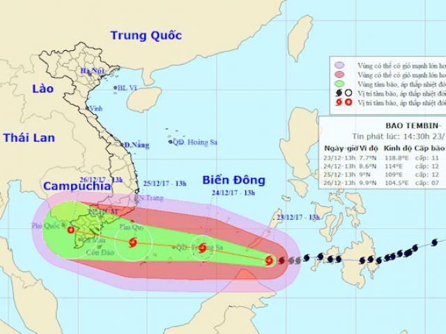Tin tức trong ngày - Nam Bộ cuống cuồng ứng phó với bão Tembin “cấp thảm họa”