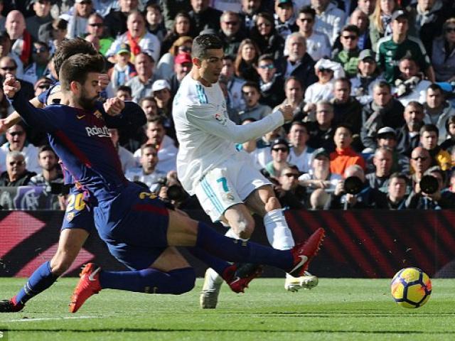 Bóng đá - Khốn khổ Ronaldo: Gồng mình gánh đội, Real thua thảm Barca