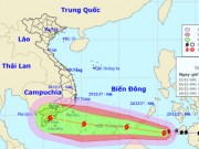 Tin tức trong ngày - Đêm nay, bão Tembin giật cấp 14 đi vào Biển Đông