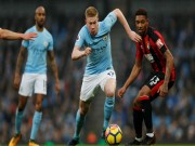 Bóng đá - Chi tiết Man City - Bournemouth: Chiến quả nhẹ nhàng (KT)