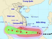 Tin tức trong ngày - Bản tin bão 10h: Bão số 16 tiếp tục mạnh lên, giật cấp 15 hướng vào Nam Bộ