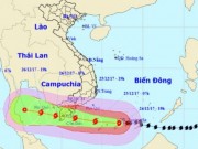 Tin tức trong ngày - Bản tin bão 22h: Bão số 16 hoành hành, quần đảo Trường Sa đang mưa dữ dội