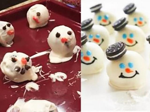 Ẩm thực - Cười "không nhặt nổi miệng" với những chiếc bánh Noel phiên bản xấu kinh hoàng